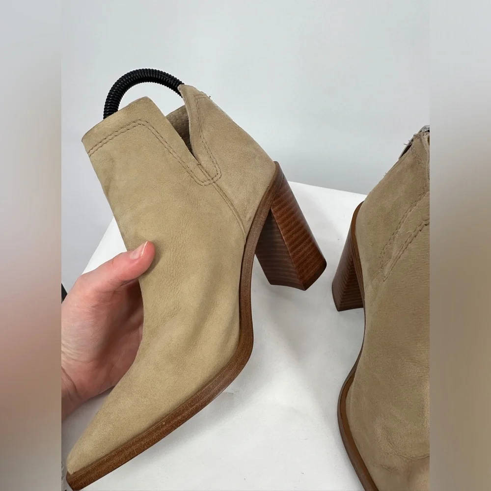 Vince Camuto | Women’s 5.5 Welland Suede‎ Booties Tortilla